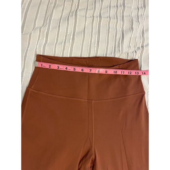 lululemon groove flare pant roasted brown size 8 - Picture 2 of 8